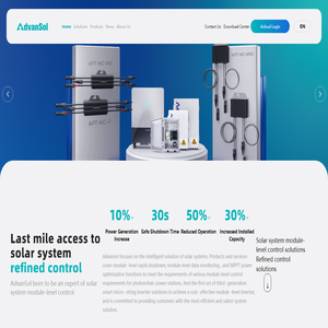 The Expert of Solar System Module-level Control-AdvanSol Power Technology Co., Ltd.