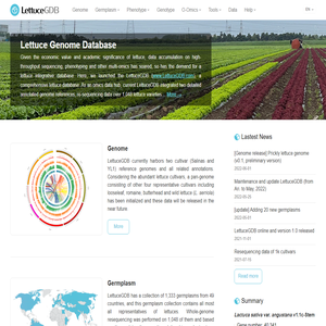 Lettuce Genome Database