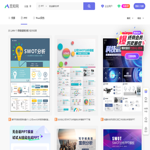 创业案例分析PPT-创业案例分析ppt模板下载-觅知网